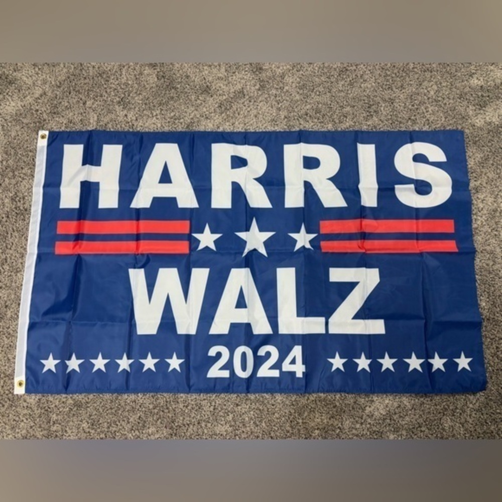 Blue and Red 2024 Campaign Flag
